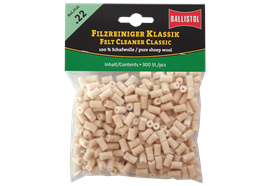 Ballistol Filzreiniger Klassik, Kal. .22 (300Stk)