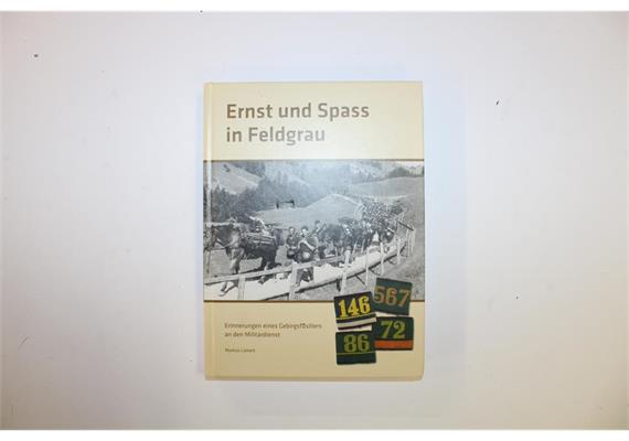 Buch Ernst und Spass in Feldgrau