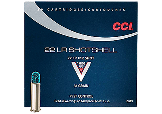 CCI 22 LR Shotshell 20 Schuss