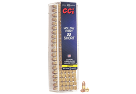 CCI 28 KK-Patrone .22short, SHORT CP-HP 27gr