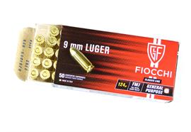 Fiocchi 9mm Para 124grs 50 Schuss