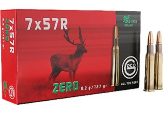 Gewehrpatrone Geco 7x57R Zero 8.2g / 127gr 20 Schuss