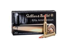 Gewehrpatrone Sellier & Bellot S&B .17 Hornet V-Max 1,3g/20grs. 20 Schuss