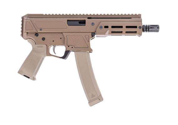 Halbautomat PSA JAKL 6.5" 9mm Pistol Without Brace, FDE