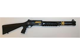 Halbautomat REV ARMS Impact R4 12/76 18.5" BLK and Gold Fix Stock