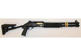 Halbautomat REV ARMS Impact R4 12/76 18.5" BLK and Gold