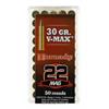 Hornady 22 Magnum 30gr V-Max 50 Schuss