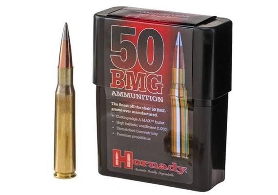 Hornady 50 BMG 750gr A Max 10 Schuss