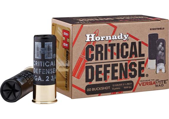 Hornady Critical Defense Buckshot 12/70 10 Schuss