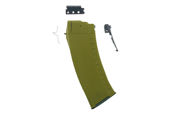 MAGAZIN Bulgarian AK-74 5.45x39mm 30-Round Reinforced Steel Lug Polymer Green