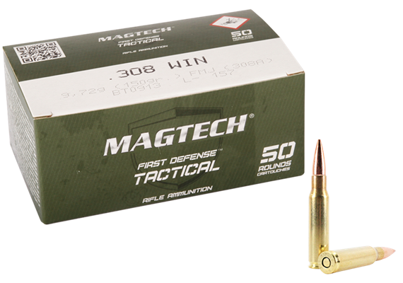 Magtech 308 Win FMJ 150Grs 50 Schuss