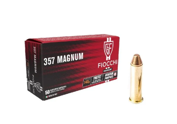 Patrone Fiocchi .357 MAG FMJFC 142GRS. 50 Schuss
