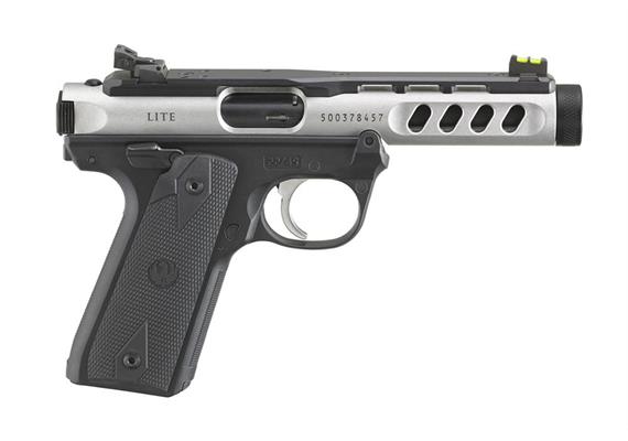 Pistole Ruger Mark IV 22/45 Lite Kal. .22 lr Clear Anodized, O.R. Shield RMS, 4.40" MT1/2-
