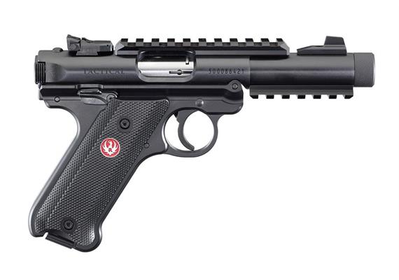 Pistole Ruger MARK IV Tactical .22LR 4.4" 1/2-28 10 Schuss