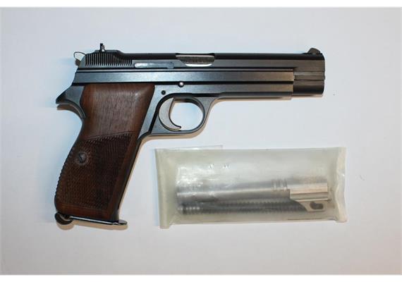 Pistole SIG P210-6 9mm Para mit Wechsellauf