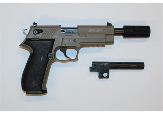 Pistole Sig Sauer Mosquito .22LR mit Zusatzlauf