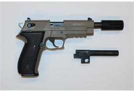 Pistole Sig Sauer Mosquito .22LR mit Zusatzlauf