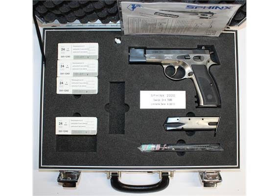 Pistole Sphinx 2000 9mm Para "Swiss Ord 1996"