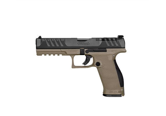 Pistole Walther PDP FS 5" 2 Tone 9mm Para Griffstück in FDE