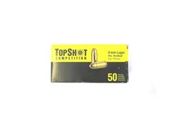 Pistolenpatrone TopShot 9mm Para 124gr FMJ 50 Schuss
