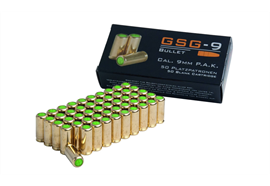 Platzpatronen GSG-9 Kal. .9 mm P.A.K. 50 Schuss