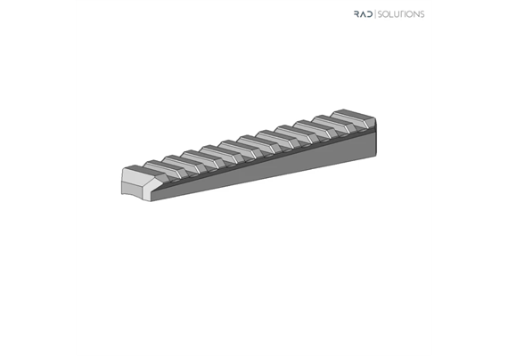 Rad Solutions Picatinny-Schiene 0600 SG75X / SG55X / Stgw90