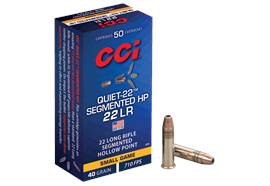 Randfeuerpatrone CCI 970 KK-Patrone .22lr, Quiet-22 Segmented HP 50 Schuss