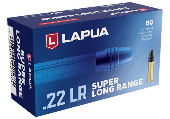 Randfeuerpatrone Lapua .22LR Super Long Range 50 Schuss