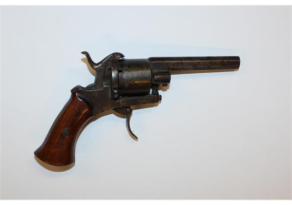 Revolver Lefaucheux Stiftfeuerrevolver 7mm
