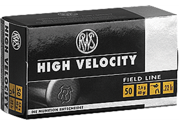 RWS 22L.r High Velocity 50 Schuss