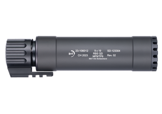 Schalldämpfer B&T RBS SMG/PDW QD 9MM
