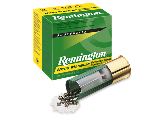 Schrotpatrone Remington 12/76, NitroMag No.2 3.8mm 53g