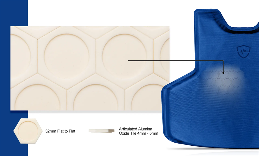 Schutzweste Safe Life Defense Tactical FRAS® Flexible Rifle Armor 2XL, Schiesszubehör Aebi