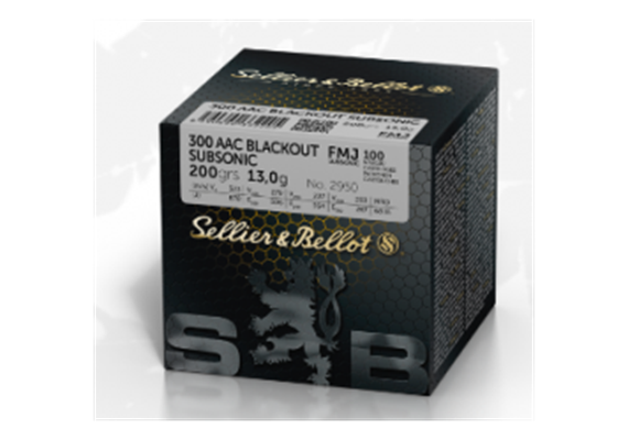 Sellier & Bellot 300 AAC Blackout Subsonic 200 gr