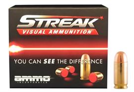 Streak Ammunition Leuchtspur Rot .38 Spez. 125gr 20 Schuss