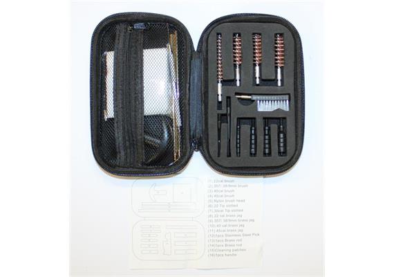 .22 / .38 / .40 / .45 Reinigungsset - Putzset Pistole