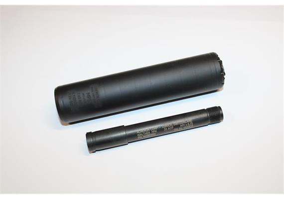 Acheron Corp MPS Set Schalldämpfer + Lauf zu Walther PPK 7.65mm
