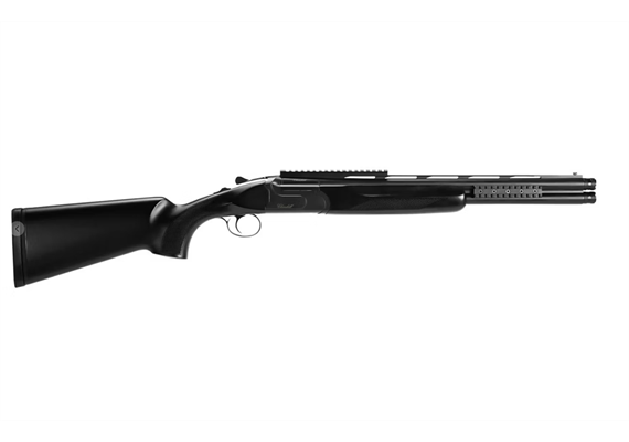 Bockdoppelflinte Akkar Churchill 206 Defense 12/76 Kunststoffschaft 51cm Lauf