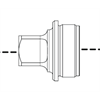 Brügger & Thomet HUB Adapter B&T DM Direct Mount 1/2"-28 für Schalldämpfer