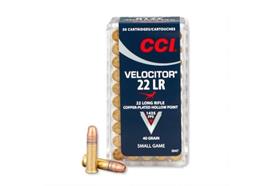 CCI 22 L.R Velocitor HP 50 Schuss