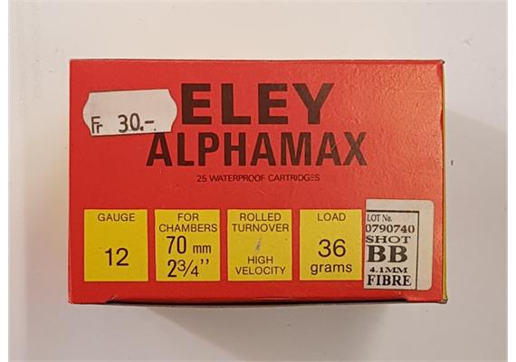 ELey 12/70 Alphamax 36g 4.1mm 25 Schuss