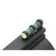 Flintenkorn LPA Fiberglas Korn Sight M3 Gewinde, grün