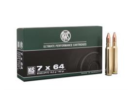 Gewehrpatrone RWS 7x64 10.5g 10.5g 20 Schuss