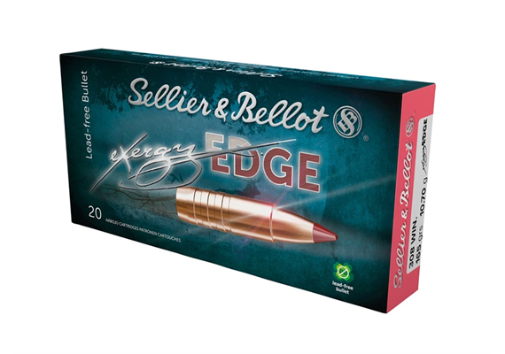 Gewehrpatrone Sellier & Bellot S&B .308 Win. eXergy EDGE 10,7g/165grs. 20 Schuss