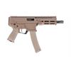 Halbautomat PSA JAKL 6.5" 9mm Pistol Without Brace, FDE