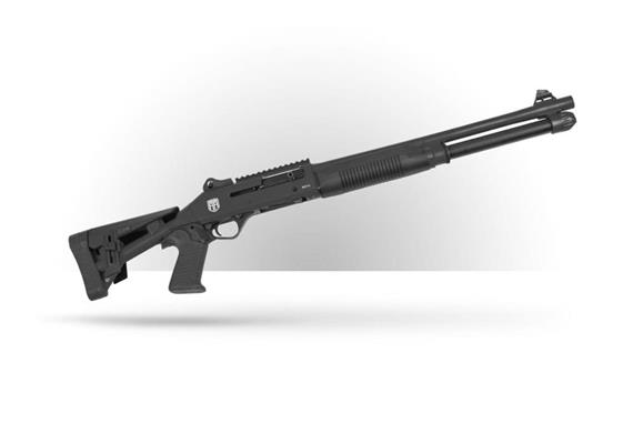 Halbautomat REV ARMS Impact R4 12/76 18.5" BLK