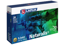 Lapua Kugelpatrone 9.3x62, Naturalis 250gr N560