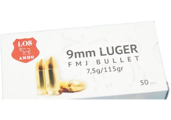 LOS 9mm Para 115grs 1000 Schuss