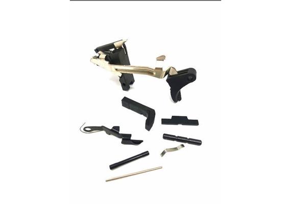 Lower Parts Kit for Glock compatible models 17/22 GEN 3.Fits Polymer80 Full