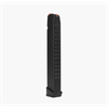 Magazin Glock 17/19, Kal. 9mm Para, 33 Schuss Orange Zubringer